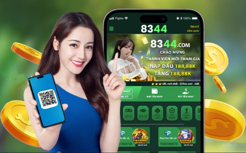 Hình ảnh quảng cáo của xx88 hiển thị nền tảng và các lợi ích