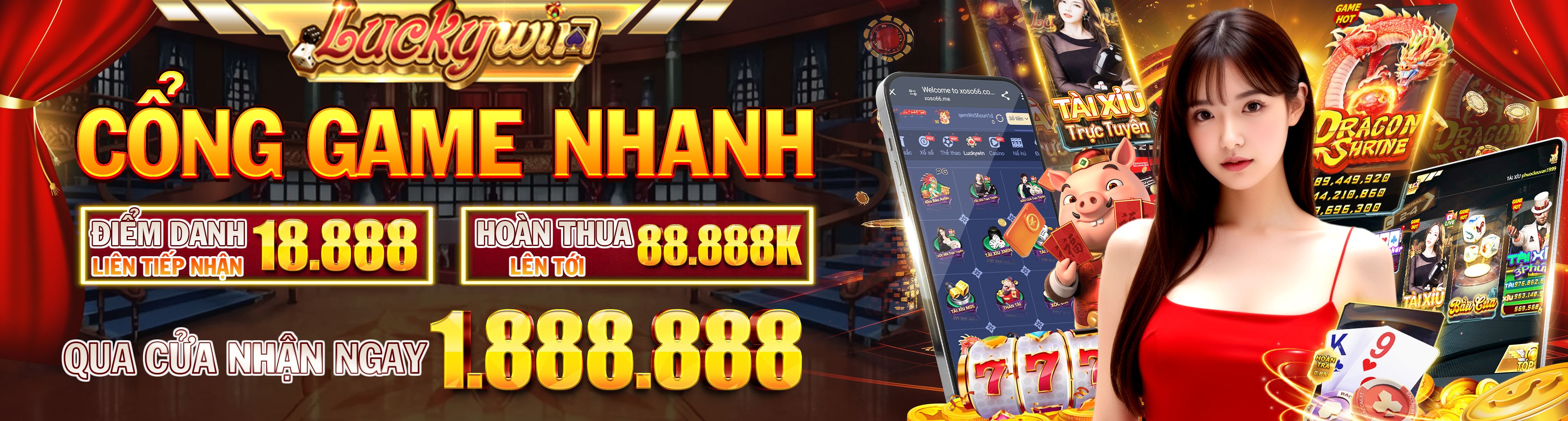 Hình ảnh quảng cáo của xx88 hiển thị nền tảng và các lợi ích